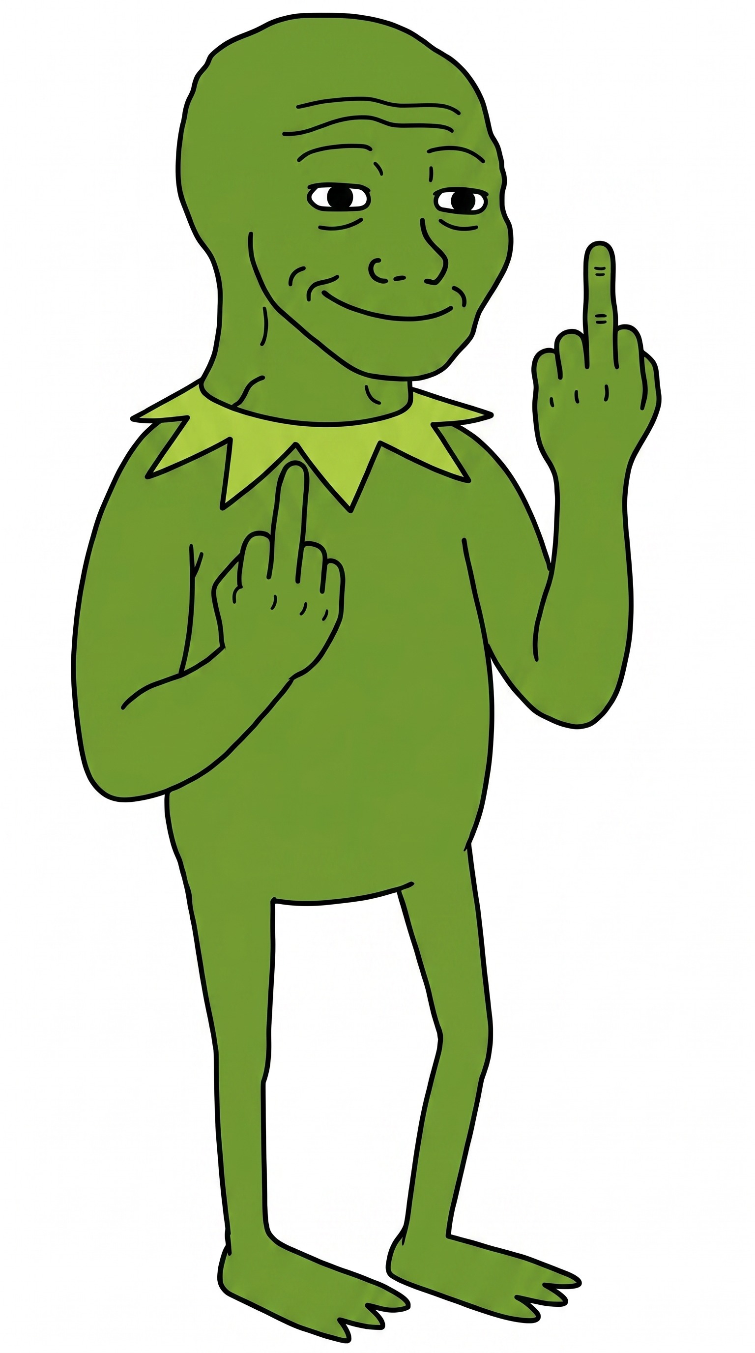 Frogjak full body portrait